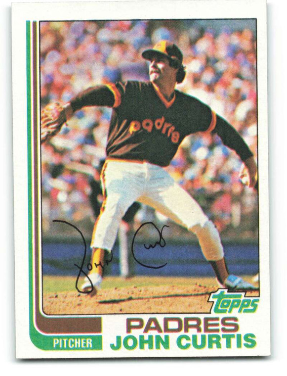 1982 Topps #219 John Curtis VG San Diego Padres 