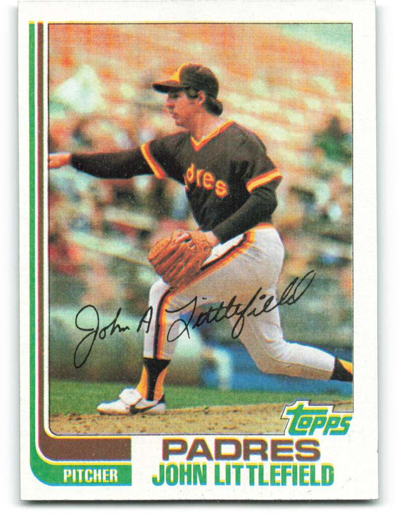 1982 Topps #278 John Littlefield VG San Diego Padres 