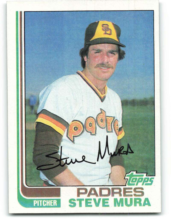 1982 Topps #641 Steve Mura VG San Diego Padres 