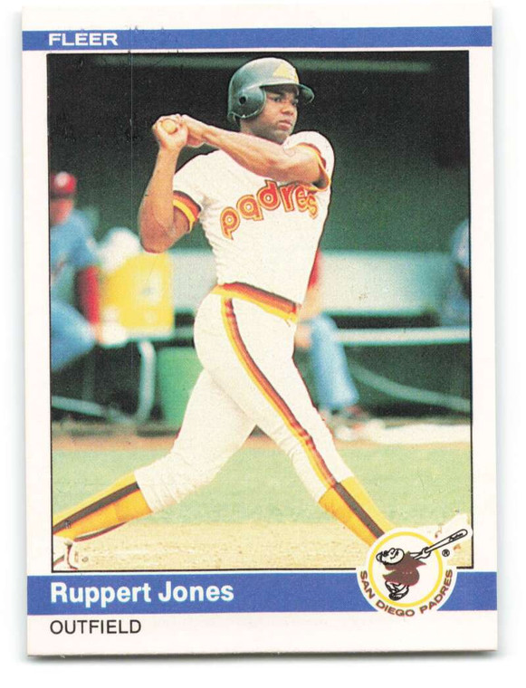 1984 Fleer #303 Ruppert Jones VG San Diego Padres 