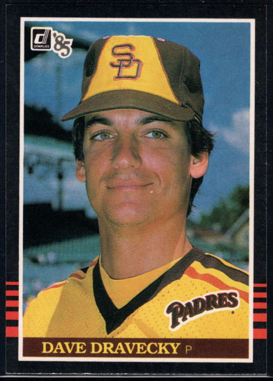 1985 Donruss #112 Dave Dravecky VG San Diego Padres 