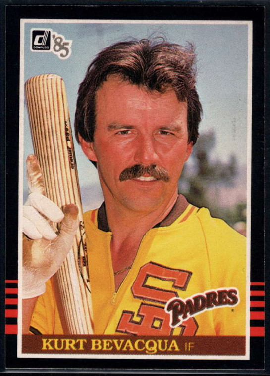 1985 Donruss #647 Kurt Bevacqua VG San Diego Padres 