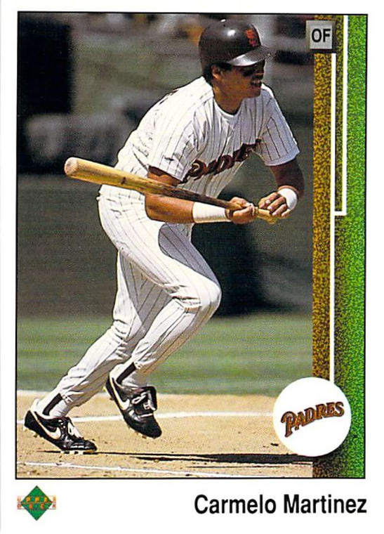 1989 Upper Deck #365 Carmelo Martinez VG San Diego Padres 
