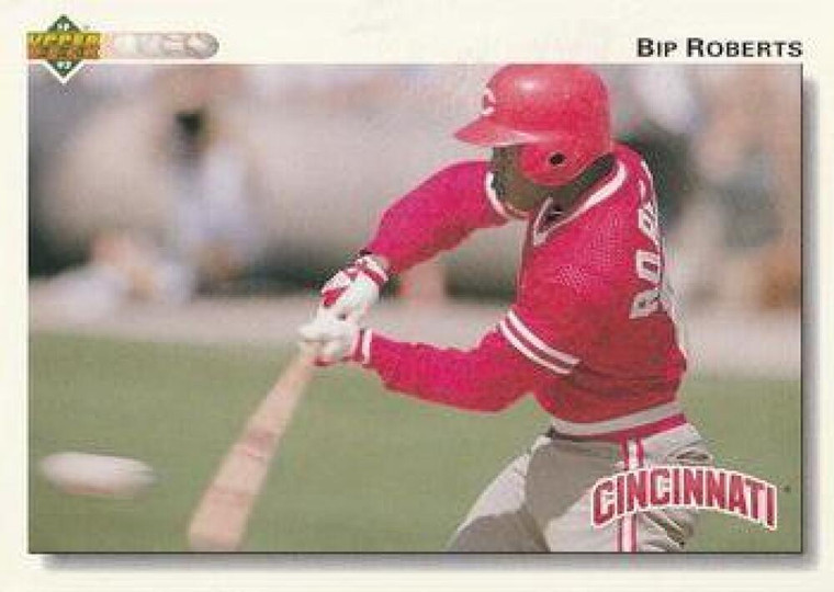 1992 Upper Deck #763 Bip Roberts VG Cincinnati Reds 