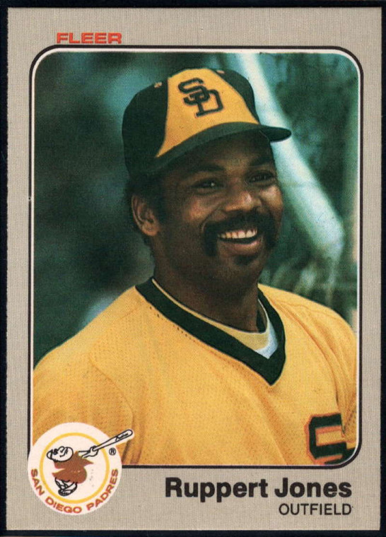 1983 Fleer #361 Ruppert Jones VG San Diego Padres 