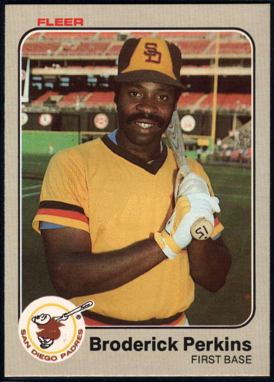 1983 Fleer #368 Broderick Perkins VG San Diego Padres 