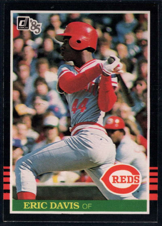 SOLD 23279 1985 Donruss #325 Eric Davis VG RC Rookie Cincinnati Reds 