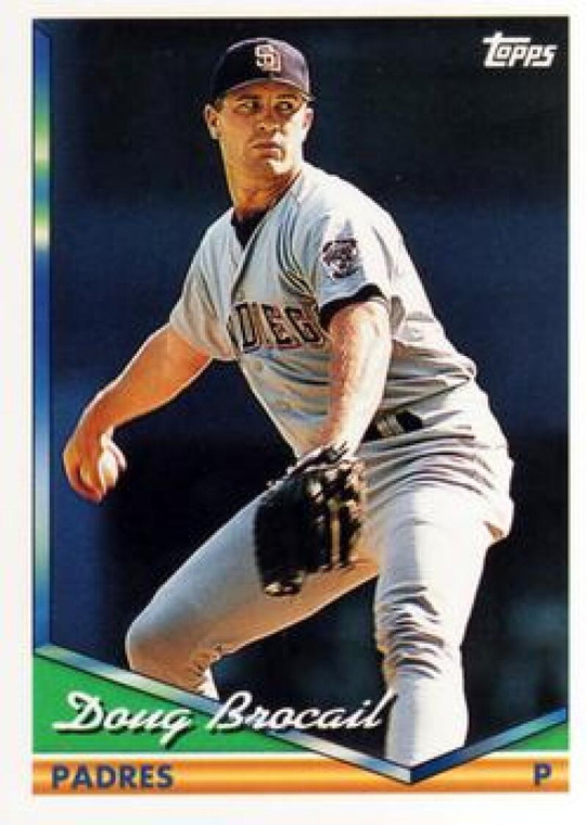 1994 Topps #579 Doug Brocail VG San Diego Padres 