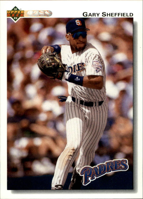 1992 Upper Deck #745 Gary Sheffield VG San Diego Padres 