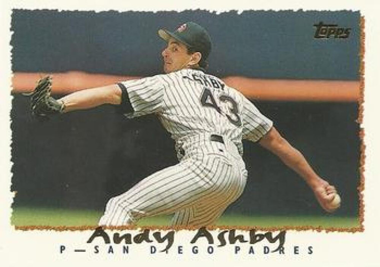 1995 Topps #85 Andy Ashby VG  San Diego Padres 