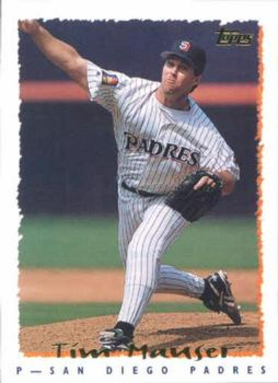 1995 Topps #356 Tim Mauser VG  San Diego Padres 