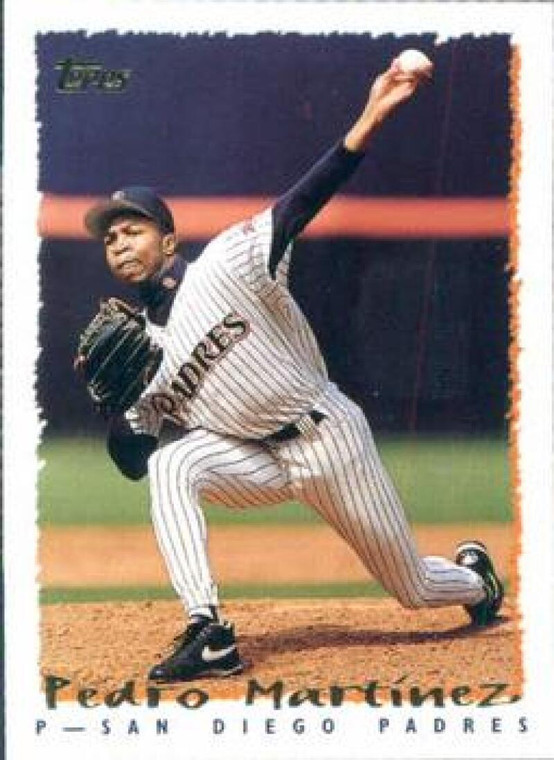 1995 Topps #410 Pedro Martinez VG  San Diego Padres 