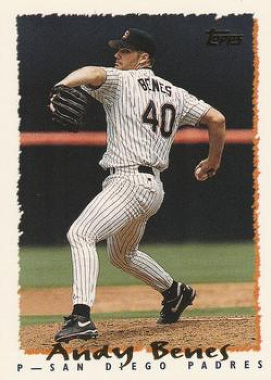 1995 Topps #449 Andy Benes VG  San Diego Padres 