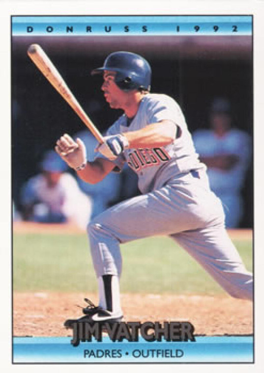 1992 Donruss #563 Jim Vatcher VG San Diego Padres 