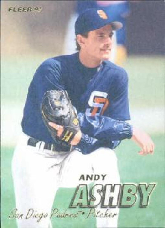 1997 Fleer #456 Andy Ashby VG San Diego Padres 