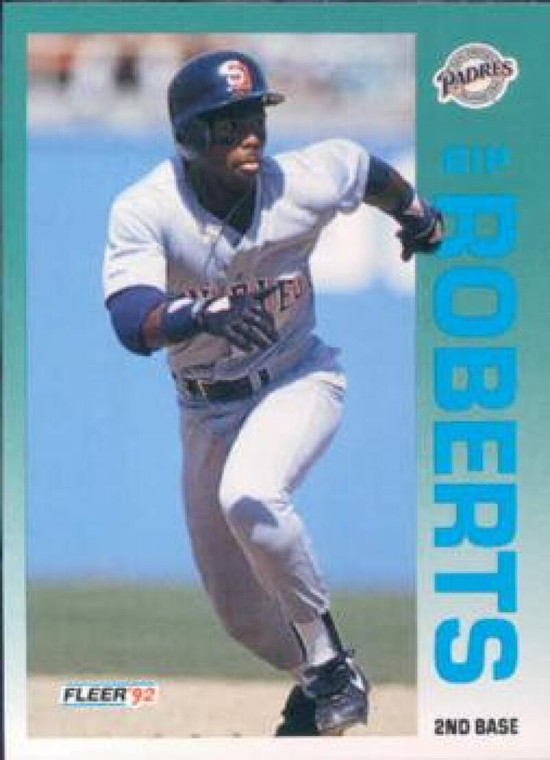 SOLD 50384 1992 Fleer #618 Bip Roberts VG San Diego Padres 