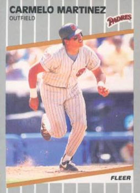 1989 Fleer #311 Carmelo Martinez VG San Diego Padres 