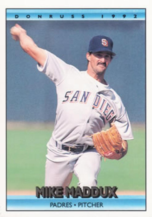 1992 Donruss #450 Mike Maddux VG San Diego Padres 