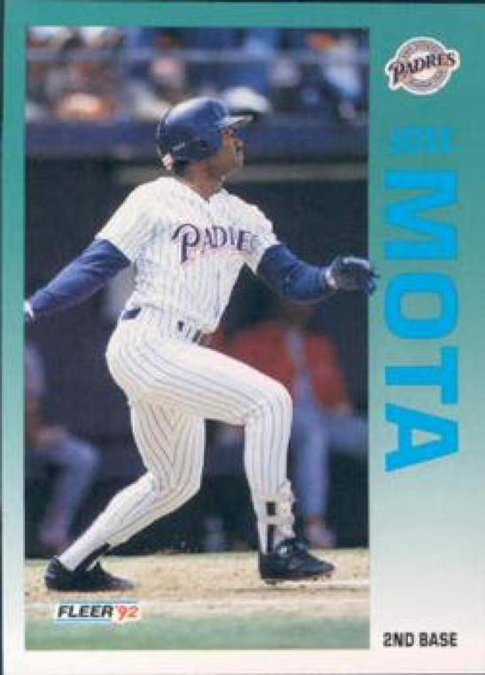 1992 Fleer #616 Jose Mota VG San Diego Padres 