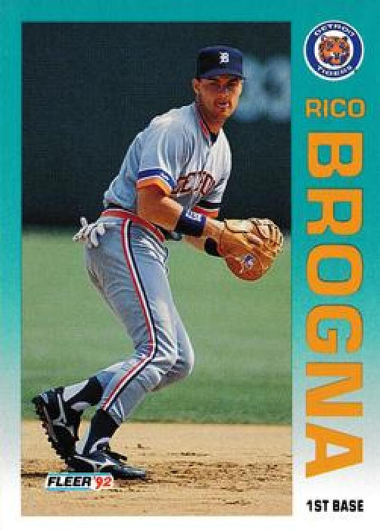 1992 Fleer Update #19 Rico Brogna NM-MT  Detroit Tigers 