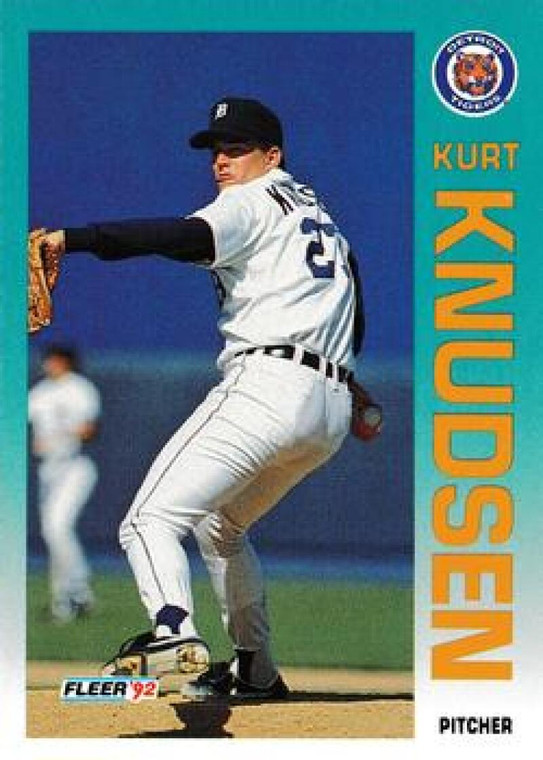 1992 Fleer Update #25 Kurt Knudsen NM-MT  Detroit Tigers 