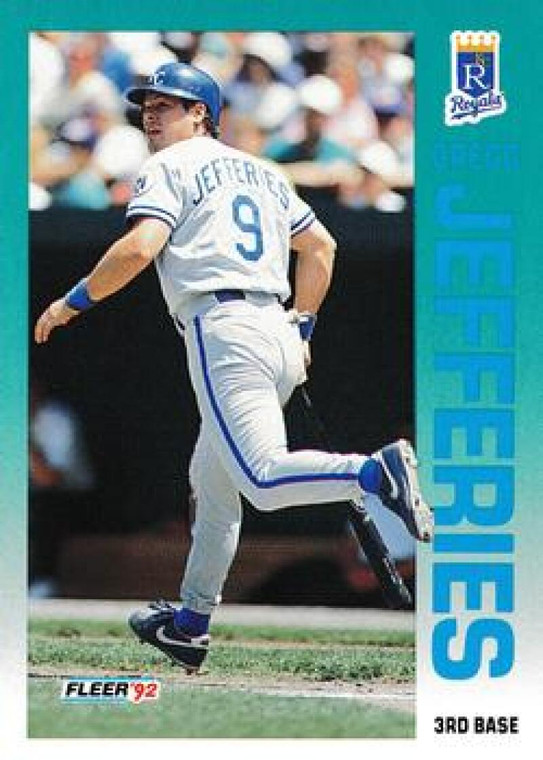 1992 Fleer Update #26 Gregg Jefferies NM-MT  Kansas City Royals 