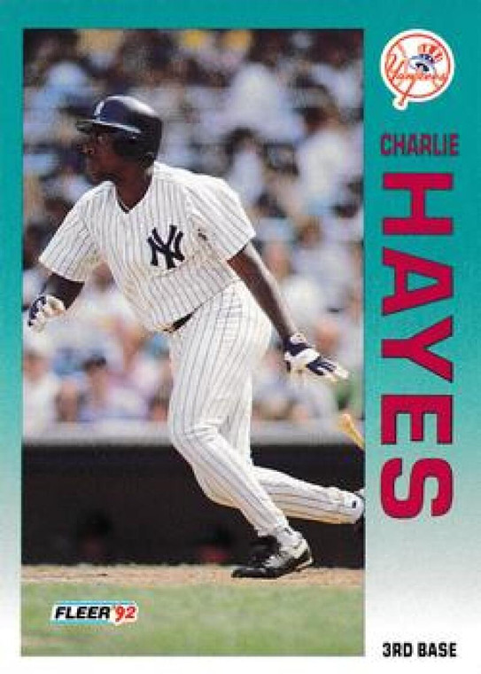 1992 Fleer Update #42 Charlie Hayes NM-MT  New York Yankees 