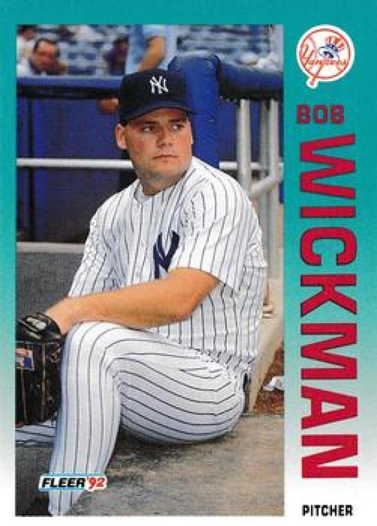 1992 Fleer Update #46 Bob Wickman NM-MT  New York Yankees 