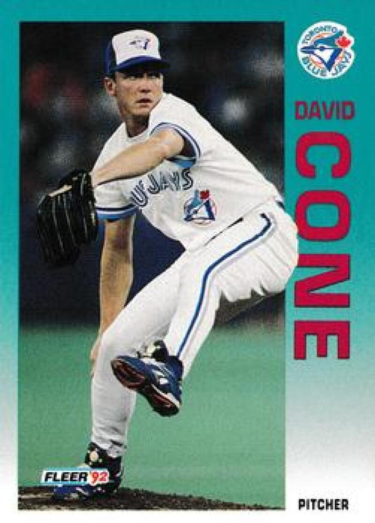 1992 Fleer Update #63 David Cone NM-MT  Toronto Blue Jays 