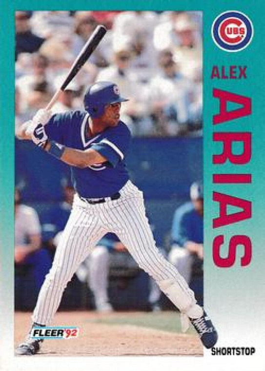 1992 Fleer Update #72 Alex Arias NM-MT  RC Rookie Chicago Cubs 