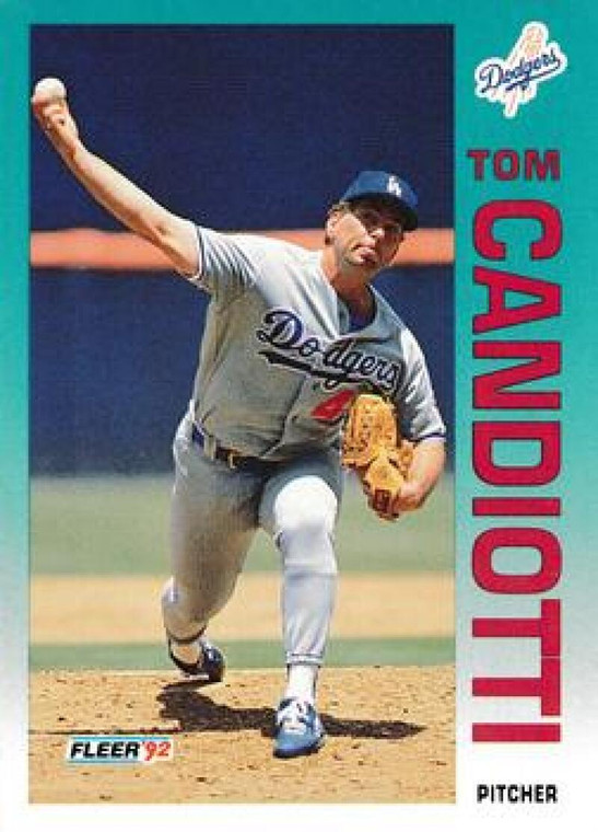 1992 Fleer Update #89 Tom Candiotti NM-MT  Los Angeles Dodgers 