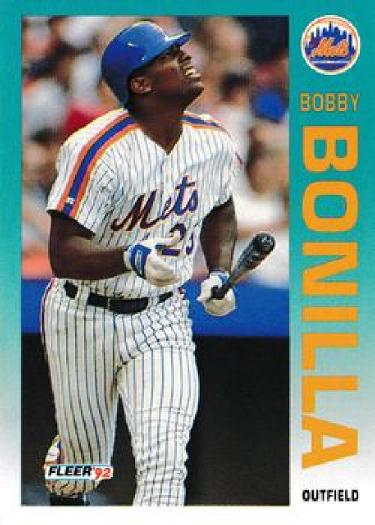 SOLD 100709 1992 Fleer Update #101 Bobby Bonilla NM-MT  New York Mets 