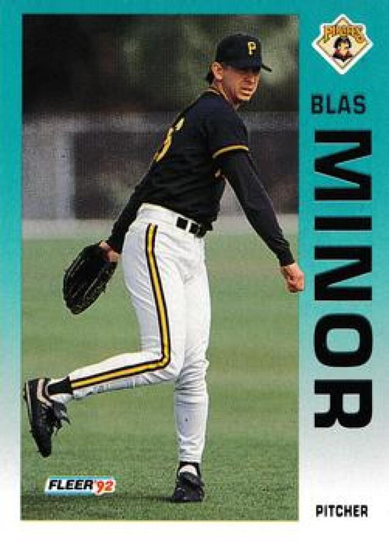 1992 Fleer Update #116 Blas Minor NM-MT  RC Rookie Pittsburgh Pirates 