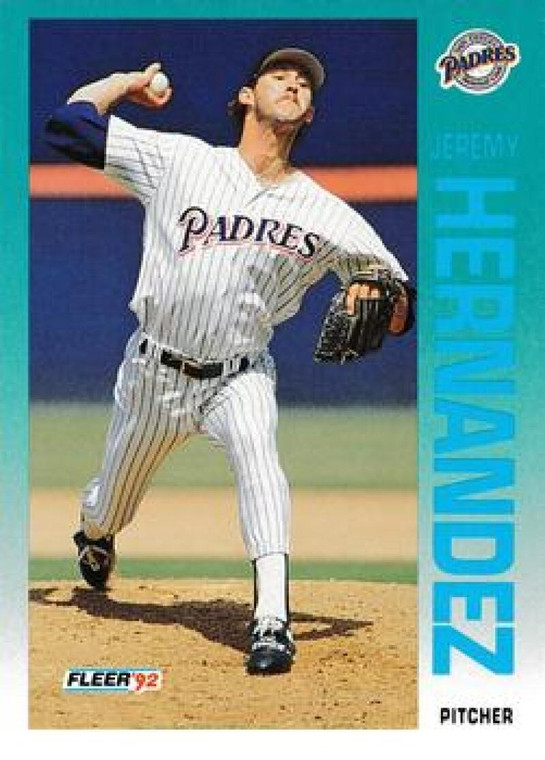 1992 Fleer Update #122 Jeremy Hernandez NM-MT  RC Rookie San Diego Padres 