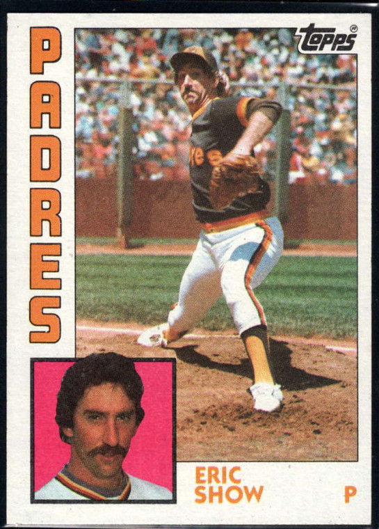 1984 Topps #532 Eric Show VG San Diego Padres 