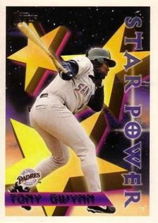 1996 Topps #1 Tony Gwynn STP VG San Diego Padres 