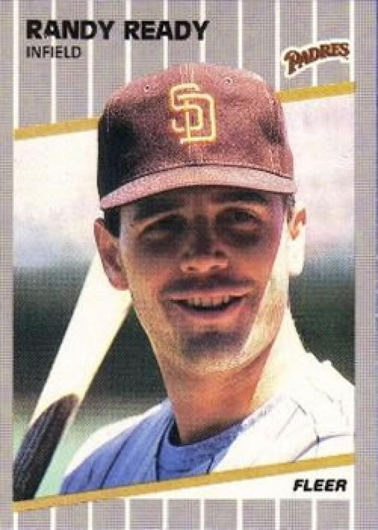 1989 Fleer #315 Randy Ready UER VG San Diego Padres 