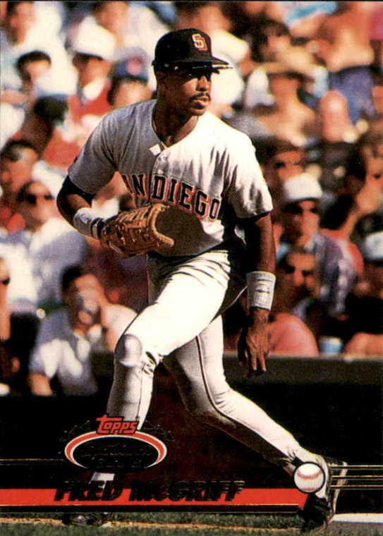 1993 Stadium Club #510 Fred McGriff VG San Diego Padres 