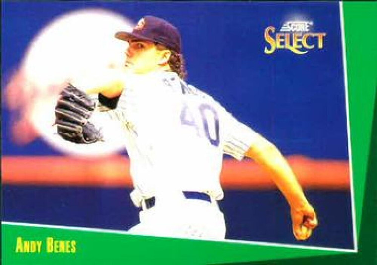 1993 Select #117 Andy Benes VG San Diego Padres 