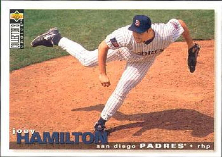 1995 Collector's Choice #346 Joey Hamilton VG San Diego Padres 