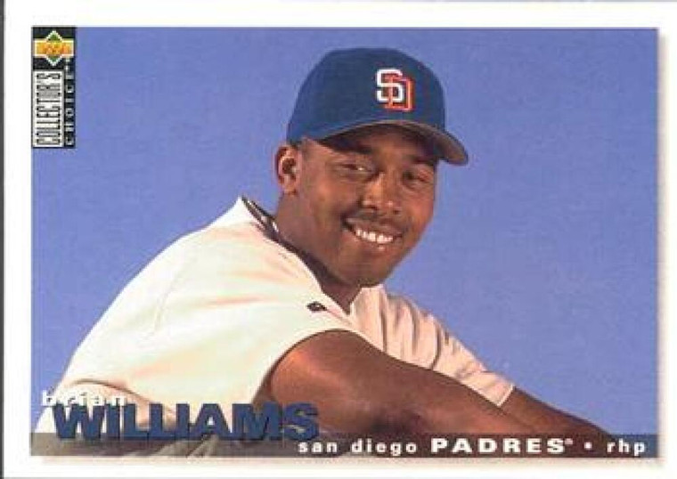 1995 Collector's Choice #347 Brian Williams VG San Diego Padres 