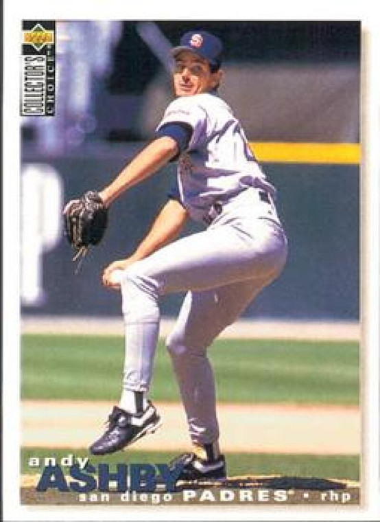 1995 Collector's Choice #358 Andy Ashby VG San Diego Padres 