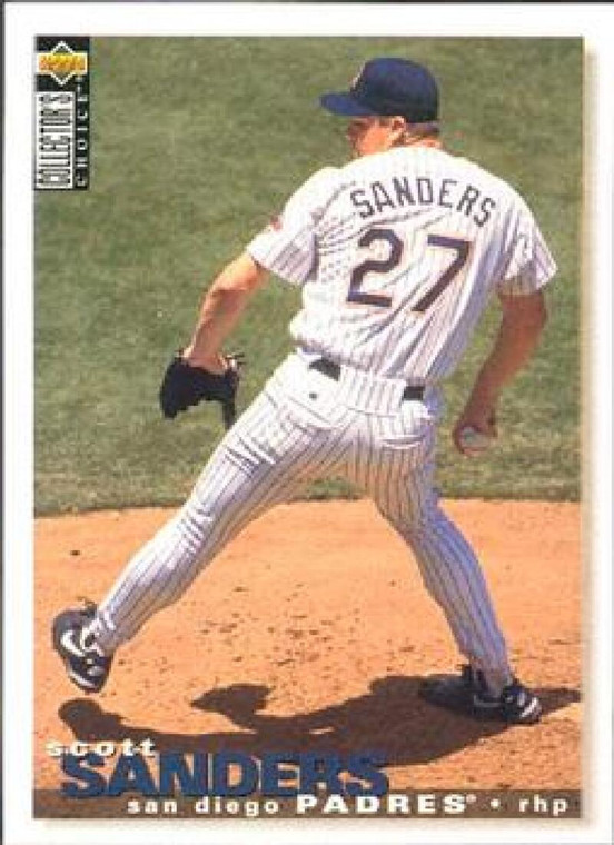 1995 Collector's Choice #359 Scott Sanders VG San Diego Padres 