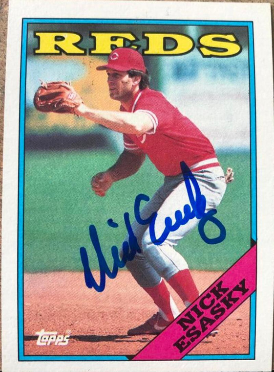 Nick Esasky Autographed 1988 Topps #364