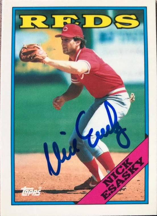 Nick Esasky Autographed 1988 Topps Tiffany #364