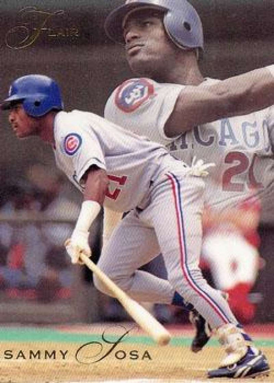 1993 Flair #22 Sammy Sosa NM-MT Chicago Cubs 