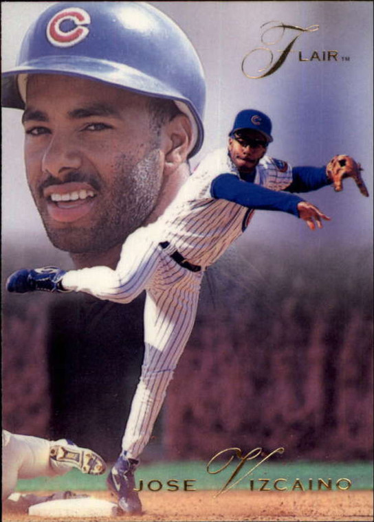 1993 Flair #23 Jose Vizcaino NM-MT Chicago Cubs 