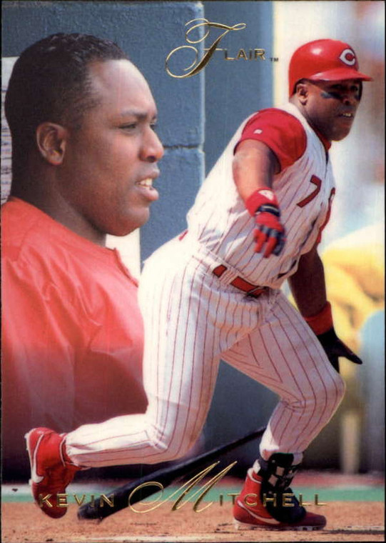 1993 Flair #28 Kevin Mitchell NM-MT Cincinnati Reds 