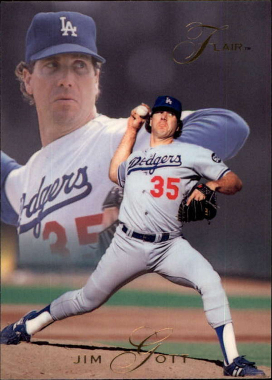 1993 Flair #69 Jim Gott NM-MT Los Angeles Dodgers 