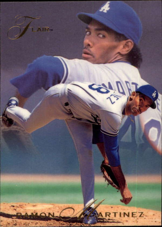 1993 Flair #73 Ramon Martinez NM-MT Los Angeles Dodgers 